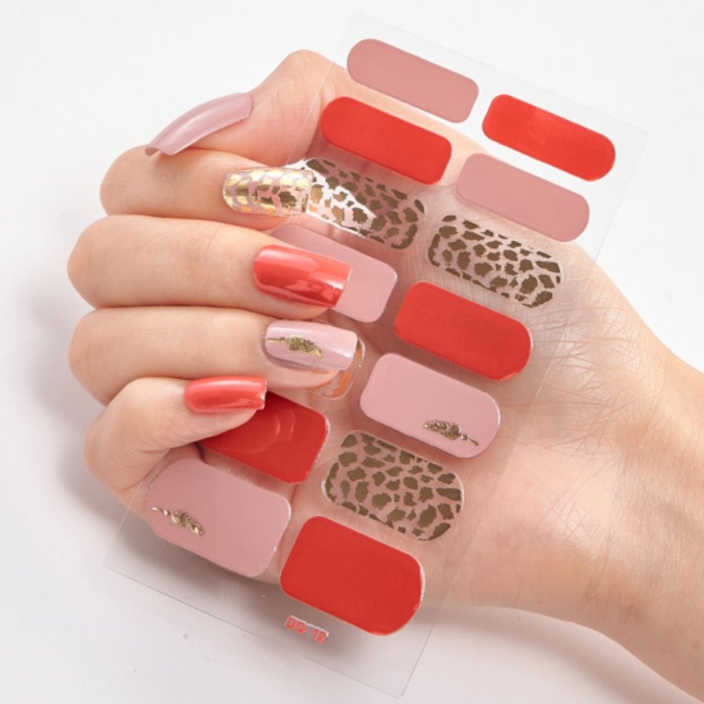 6 sheets for $20 Nail Wrap - DQ12